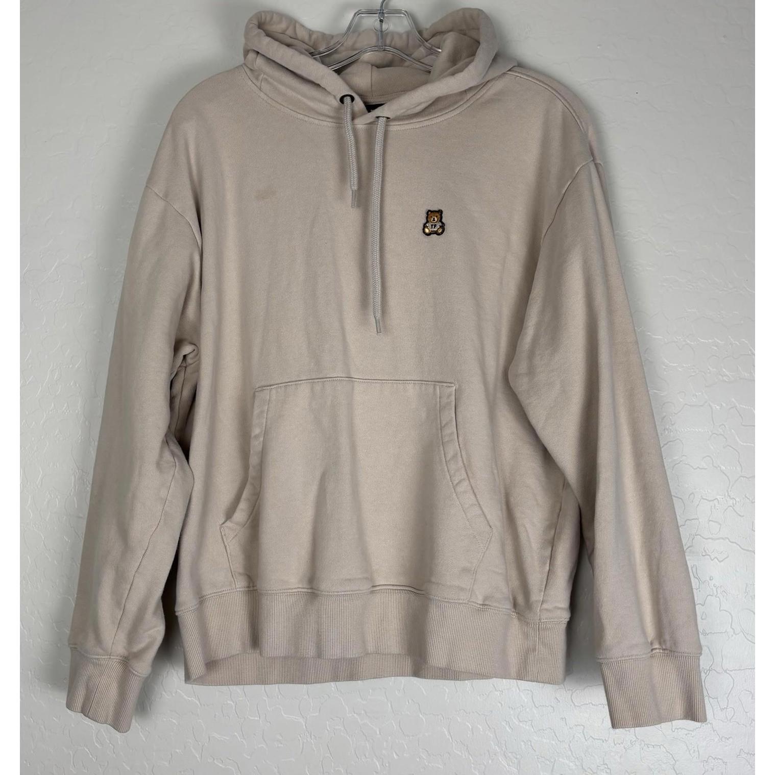 Teddy Fresh Embroidered Bear Hoodie Women’s M Classic Tan 1795